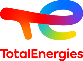 TotalEnergies logo.